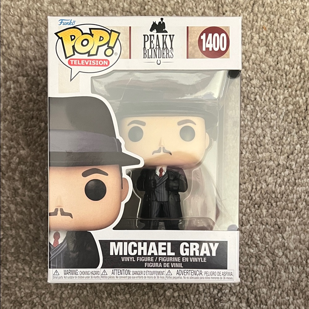 Funko Pop! Peaky Blinders Michael Gray Figure - Black and White